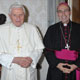 Benedetto XVI con Mons. Velasio