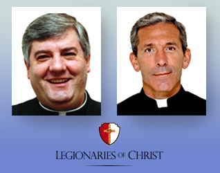 Fr. Juan José Arrieta Ibarrechebea, L.C. (left), Fr. Jesús Villagrasa, L.C. (right)