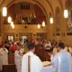 Fr. Scott Reilly presides the eucaristic concelebration on July 16.