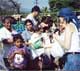 Durante i "sabati solidari" ci fu dato il necesario a 6oooo famiglie, affettate dal terremoto di 2001