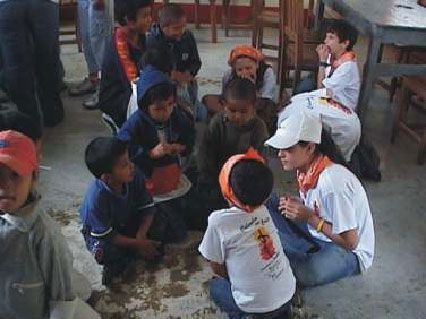 Familia misionera en Colmbia