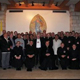 Fotograf&iacute;a de grupo con el Patriarca de Jerusal&eacute;n, Mons. Michel Sabbah.