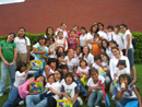 Colaboradoras del <i>Regnum Christi</i> con ni&ntilde;as del ECYD, en Guatemala.