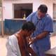 During a visit to the local prison, doctors took care of some patients.