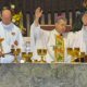 Mons Francisco Robles, Arzobispo de Monterrey, presidi&oacute; la Misa de acci&oacute;n de gracias a los pies de la Virgen de Guadalupe.