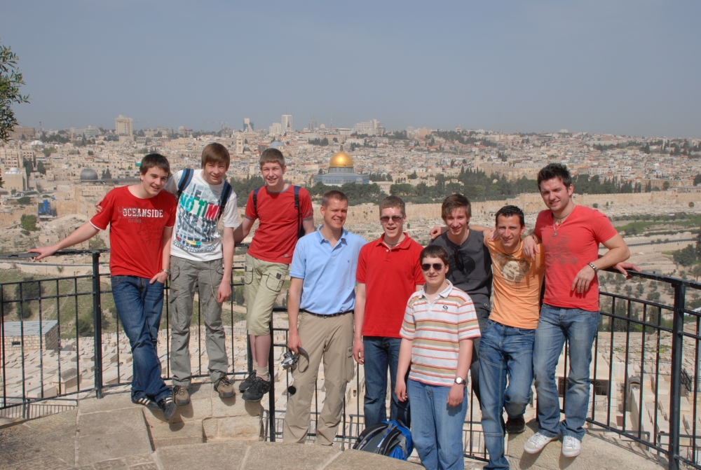 Die Pilgerreise ins Heilige Land f�hrte die Gruppe u.a. nach Jerusalem.