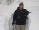 Fr Oscar Capilla, LC, enjoying a real winter.