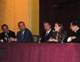 Jennifer Miller speaks during a panel at the bioethics conference.