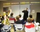 Br Andrew Tarleton teaches 8th grade students at St. Mary�s parish in Greenwich, CT.