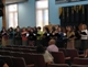 The Mater Ecclesiae Choir performing at the "Marathon of Praise."