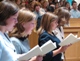 Four of the young women were making their promises for the first time, while the other 17 renewed the promises they made two years prior.