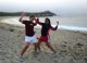 Emily Holmes (left) with a fellow RC Mission Corps volunteer.