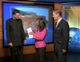 Fr Eamon, LC, and Robert Gebbie interviewed by Bertha Lynn of KMGH Channel 7.