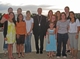 Auxiliary Bishop James D. Conley, S.T.L, of the Archdiocese of Denver, with local Challenge girls.