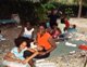 The majority of the refugees at the camp are children.