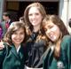 Jackie Nenninger with two 7th grade students from Woodlands Academy.