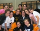 Jana Crea (center) with the Everest cheerleading squad.