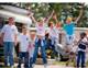 Pumped up for the mission!  (Photo courtesy of Marek Dziekonski.)