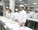 Students in the Culinary Arts program learn in the Notre Dame of Jerusalem Center kitchen.