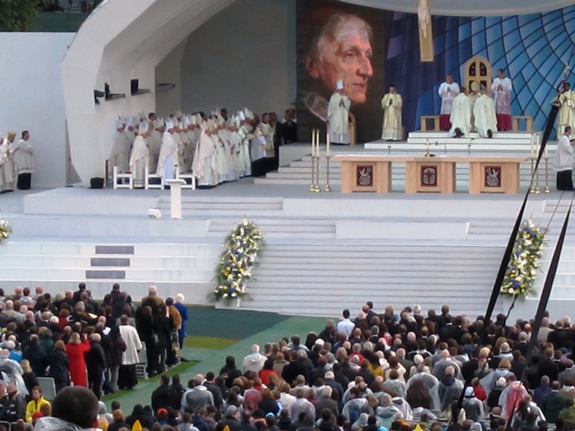 beatification mass newman