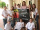 Missionaries in Miami with Cecile Martin, a consecrated woman.