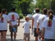 Ten-year-old Luke Luttinen walks alongside seventeen-year-old Kyle DiSalle during missions.