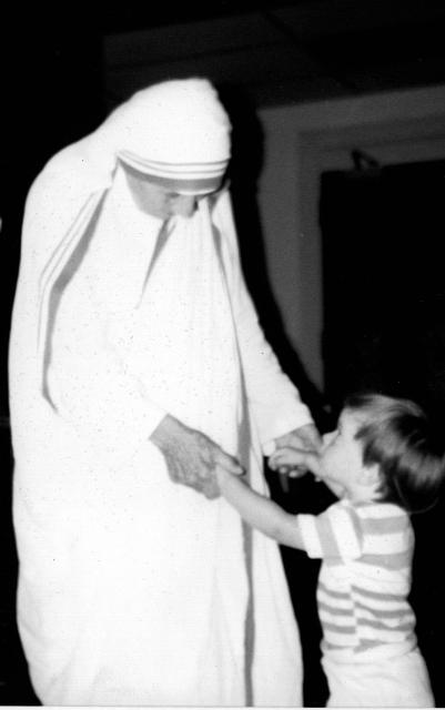 Mother Teresa and daughter