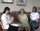 In Part II of the video series, Kelly Luttinen (left) interviews Daire Ryan (center) and Nancy Nohrden (right).