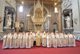 Group photo of the 49 newly ordained priests with Cardinal De Paolis.