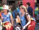 Regnum Christi youth arriving to Madrid... ready to roll.