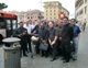The priest pilgrims at large with Elizabeth Lev on the streets of Rome.