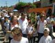 A moment during one of the processions in Malinalco.
