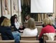 Convention participants during a small group workshop.