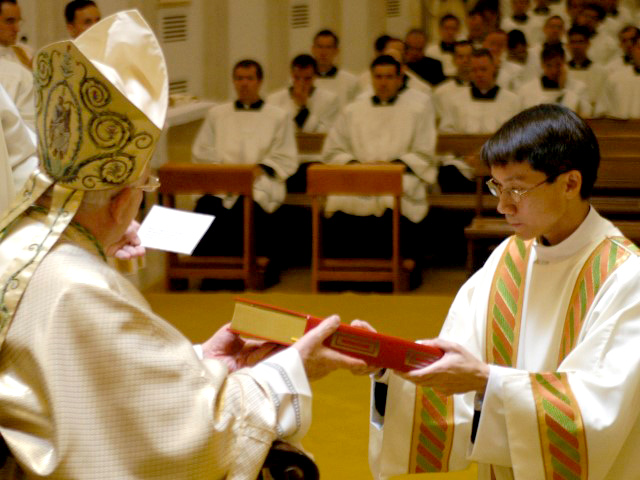 Vocational testimony of the Fr. Dennis Lim LC
