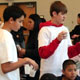 One hundred volunteers participated in five posadas (Spanish-style Christmas parties) organized by Regnum Christi members for the underprivileged in metropolitan Detroit this Christmas season.
