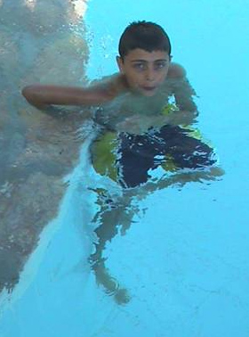 The boys’ favorite activity by far was swimming.