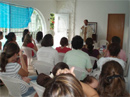 El P. Luis de la Cruz, L.C. celebra la misa con la que daba inicio la fundaci&oacute;n del centro para colaboradoras del <i>Regnum Christi </i>en Acapulco.