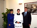 Dave and Carol Fisher with their son Br Nicholas Fisher LC