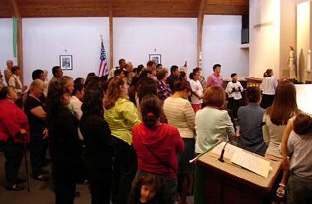 Los catequistas y evangelizadores renovaron sus promesas bautismales y su deseo de anunciar el Reino de Cristo.