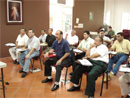 Evangelizadores de Tiempo Completo de Centroam&eacute;rica durante el curso para animadores.