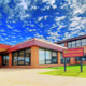 The boys' school building, built in 1991.