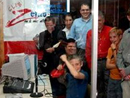 Miembros del ECYD en su programa de radio.