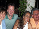 Jon and Cindy Morris with Juan and Lucia Arroyo.