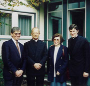 Mr and Mrs Devereux and their son Fr Peter with Nuestro Padre