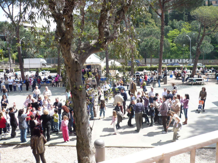 Grande festa nel parco dell�Highlands Institute