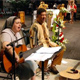Sister Glenda and Tony Mel&eacute;ndez sang during the holy hour, and helped create a fervent atmosphere of prayer.