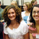 New IPS students Po-Yee Yeung, Katie Flicker, and Alicia Lamison prepare for a great year.