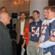 LTP members converse with Cardinal George at the Champions of Faith event.