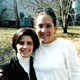 Luann Jones (right) with Ana Patty Fajer.