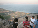 An eagle�s eye view of where the Notre Dame of Galilee Center in Magdala will be.
